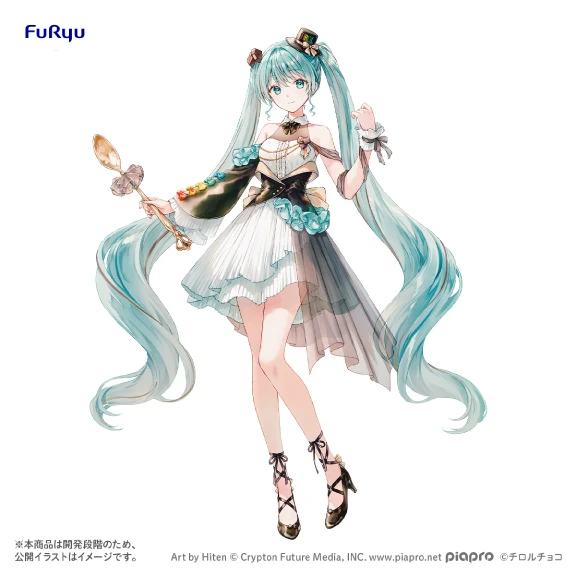 HATSUNE MIKU X TIROL CHOCO COLLABORATION COFFEE NOUGAT FIGURE