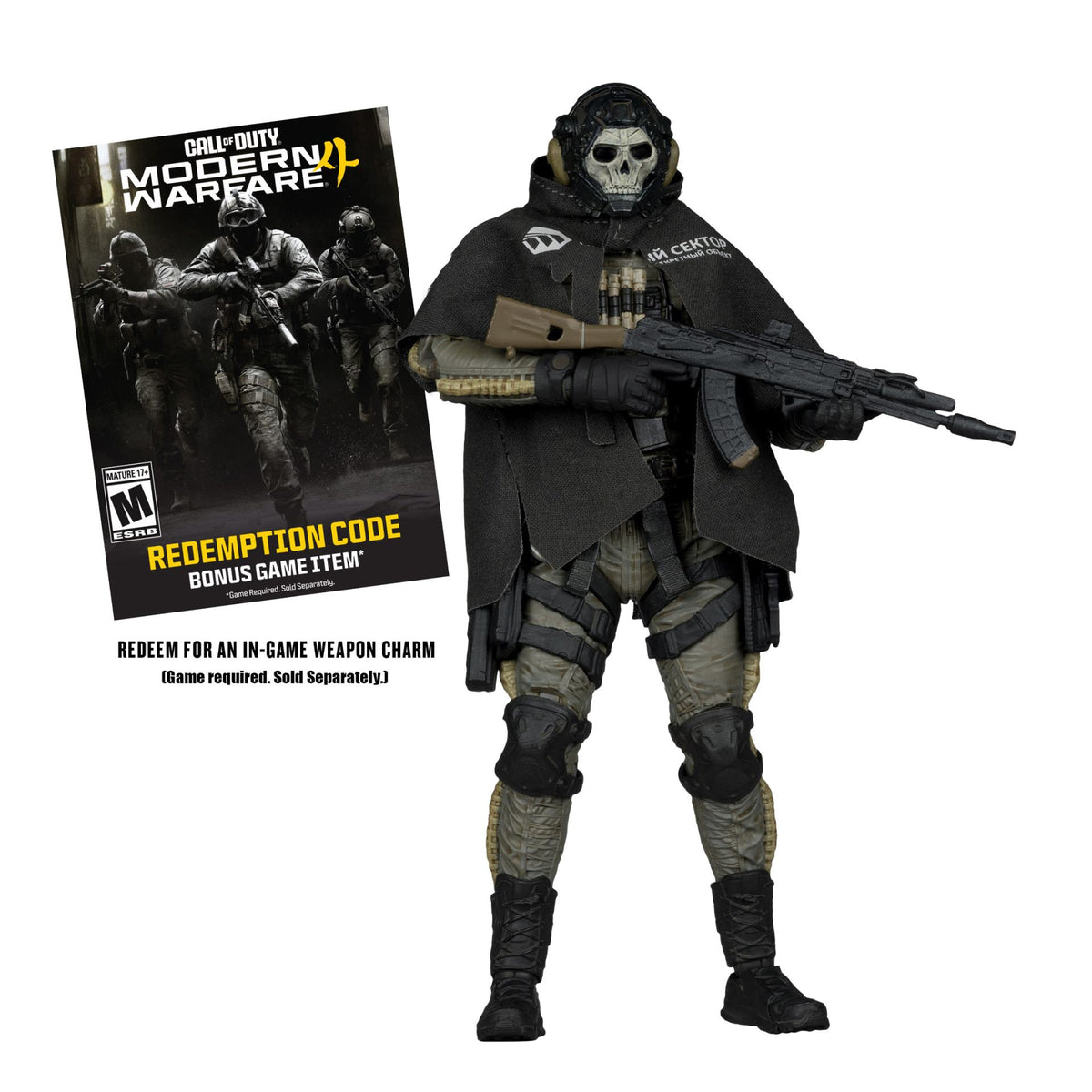 MCFARLANE ELITE ED 7INCH CALL OF DUTY MODERN WARFARE 4 GHOST ACTION FIGURE