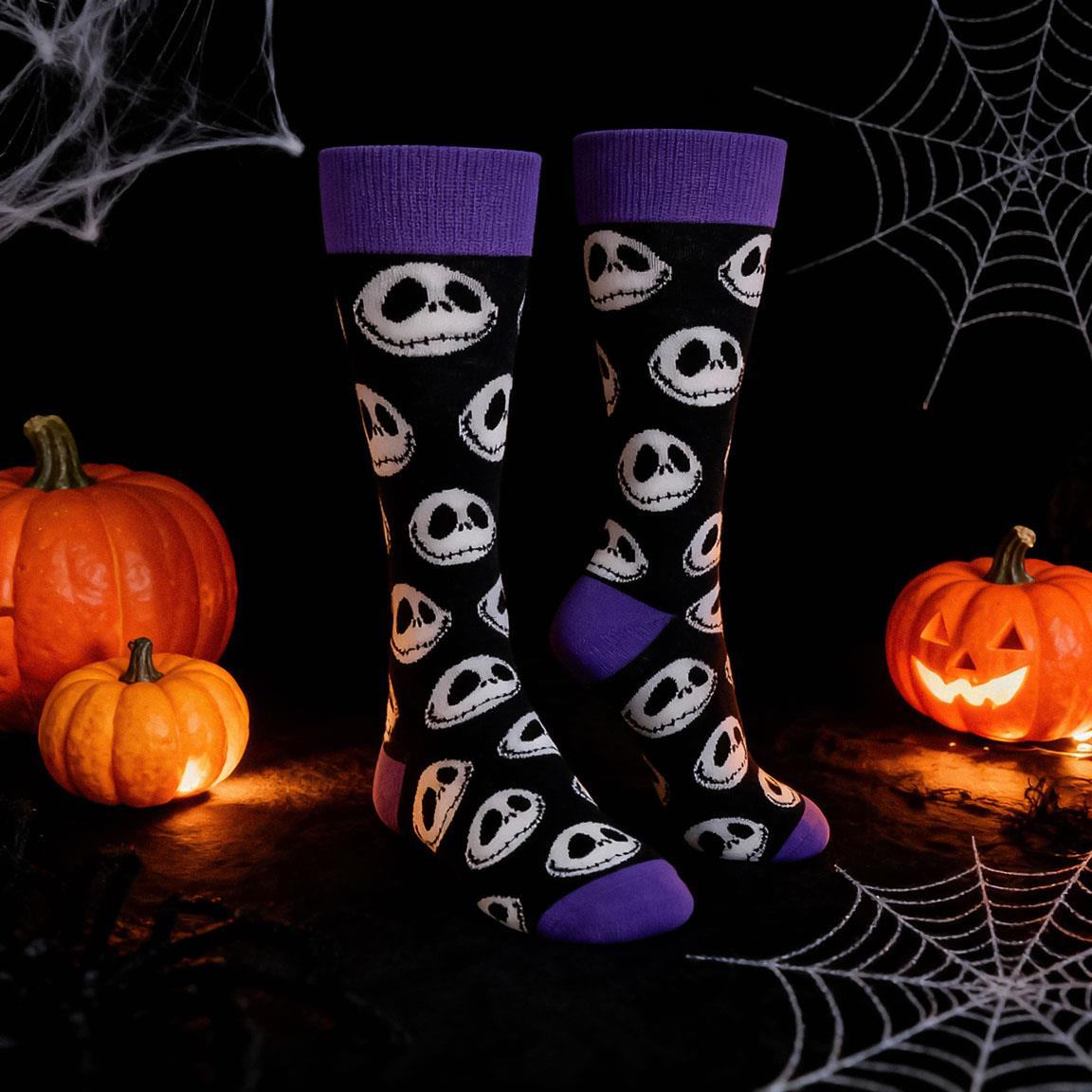 THE NIGHTMARE BEFORE CHRISTMAS JACK SOCKS