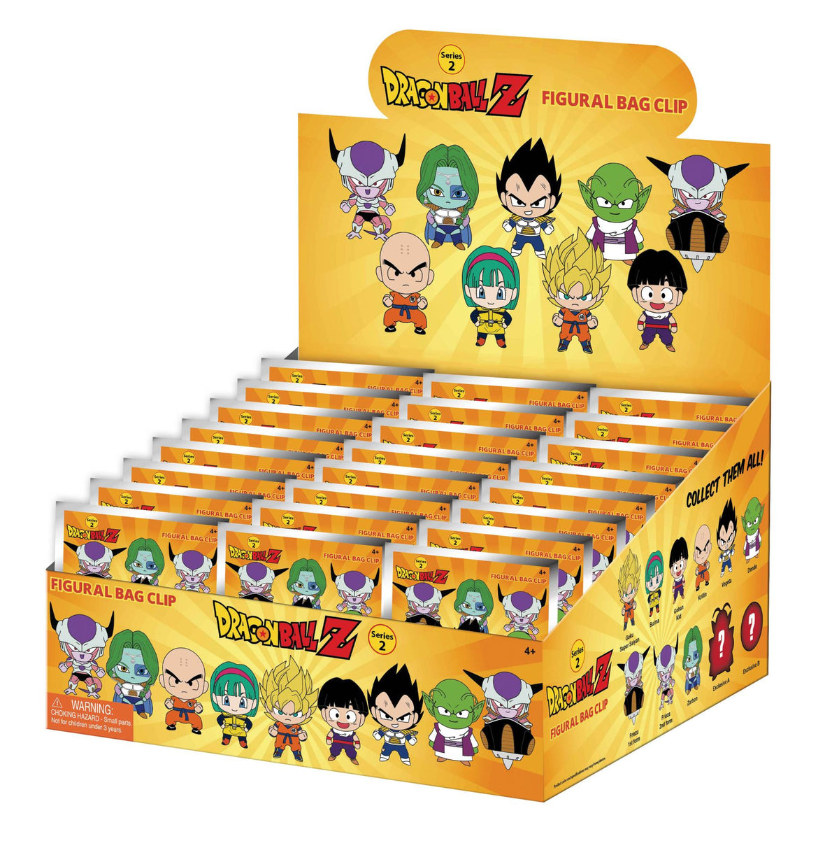 DRAGONBALL Z S2 BAG CLIP BLIND BOX DISPLAY (24)