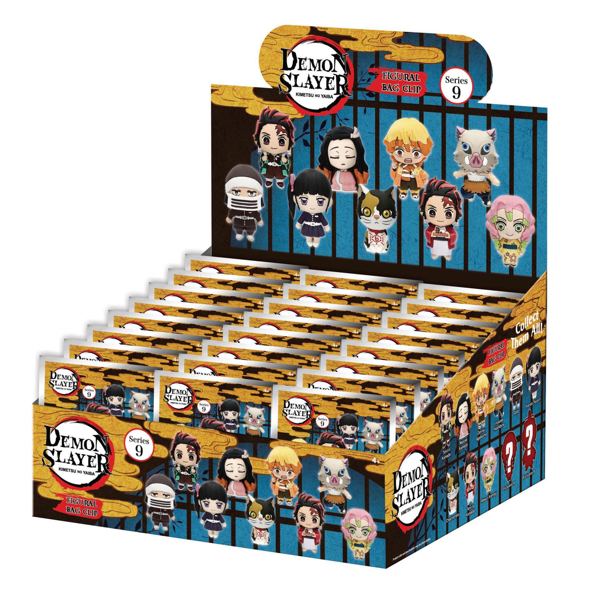 DEMON SLAYER SEASON 3 S9 BAG CLIP BLIND BOX DISPLAY (24)
