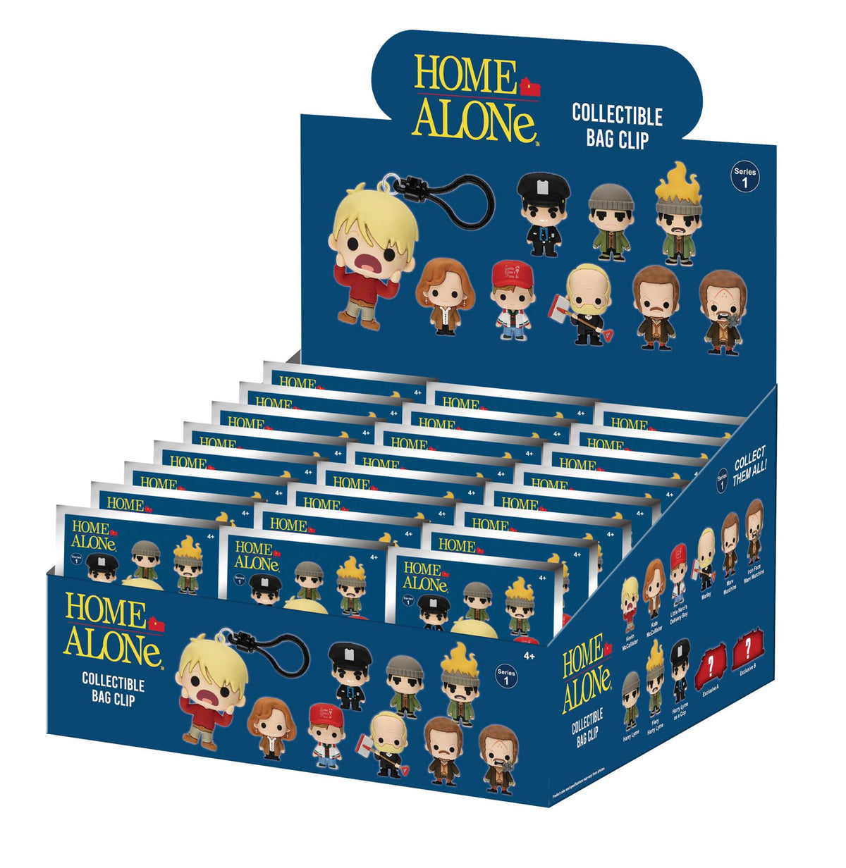 HOME ALONE BAG CLIP BLIND BOX DISPLAY (24)