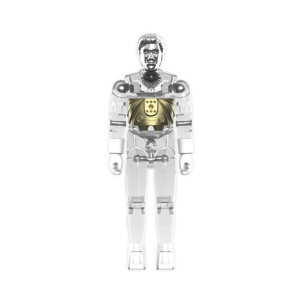 MICRONAUTS W6 TIME TRAVELER CLEAR REACTION+ ACTION FIGURE