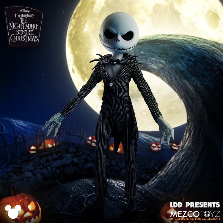 LDD PRESENTS THE NIGHTMARE BEFORE CHRISTMAS JACK SKELLINGTON ACTION FIGURE
