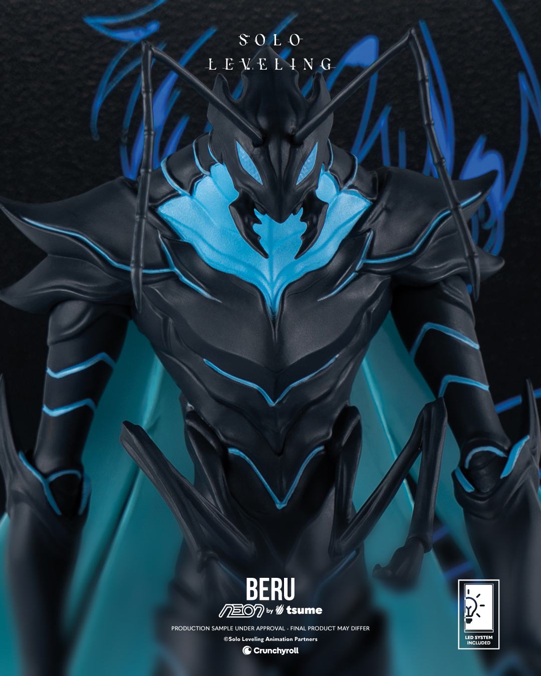 SOLO LEVELING BERU NEON FIGURE