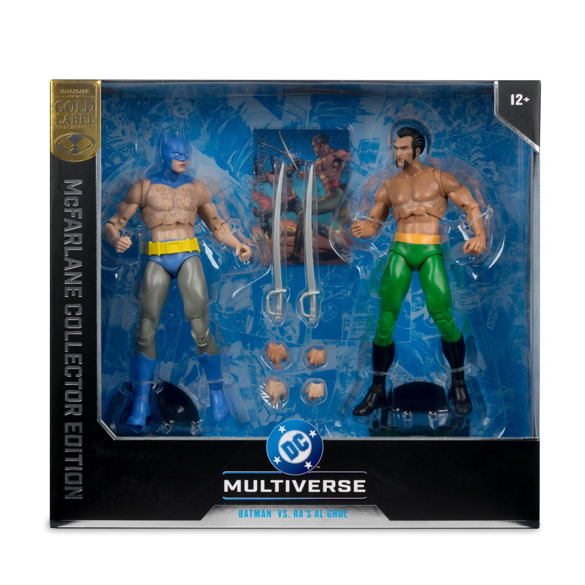 DC MCFARLANE COLL ED BATMAN VS RAS AL GHUL 2PK ACTION FIGURE