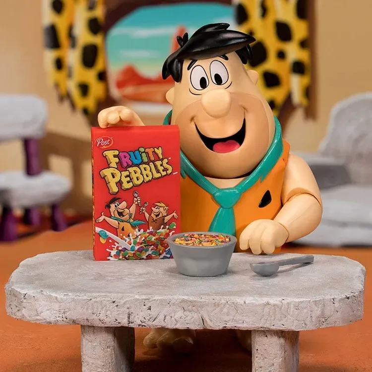 FRUITY PEBBLES FRED FLINTSTONES 1/12 ACTION FIGURE