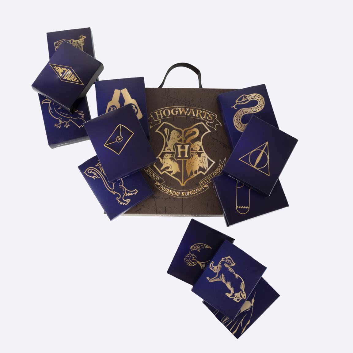 HARRY POTTER SOCKS SUITCASE GIFT SET PACK (12x)