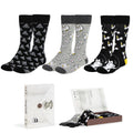 HARRY POTTER SOCKS LETTER GIFT SET (3X)