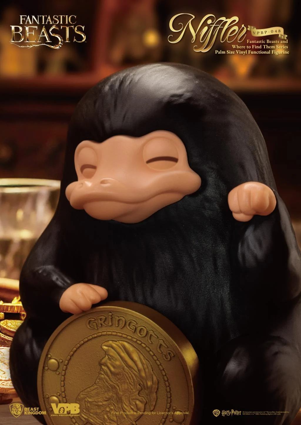 FANTASTICS BEASTS AND WHERE TO FIND THEM NIFFLER BANK FIGURE