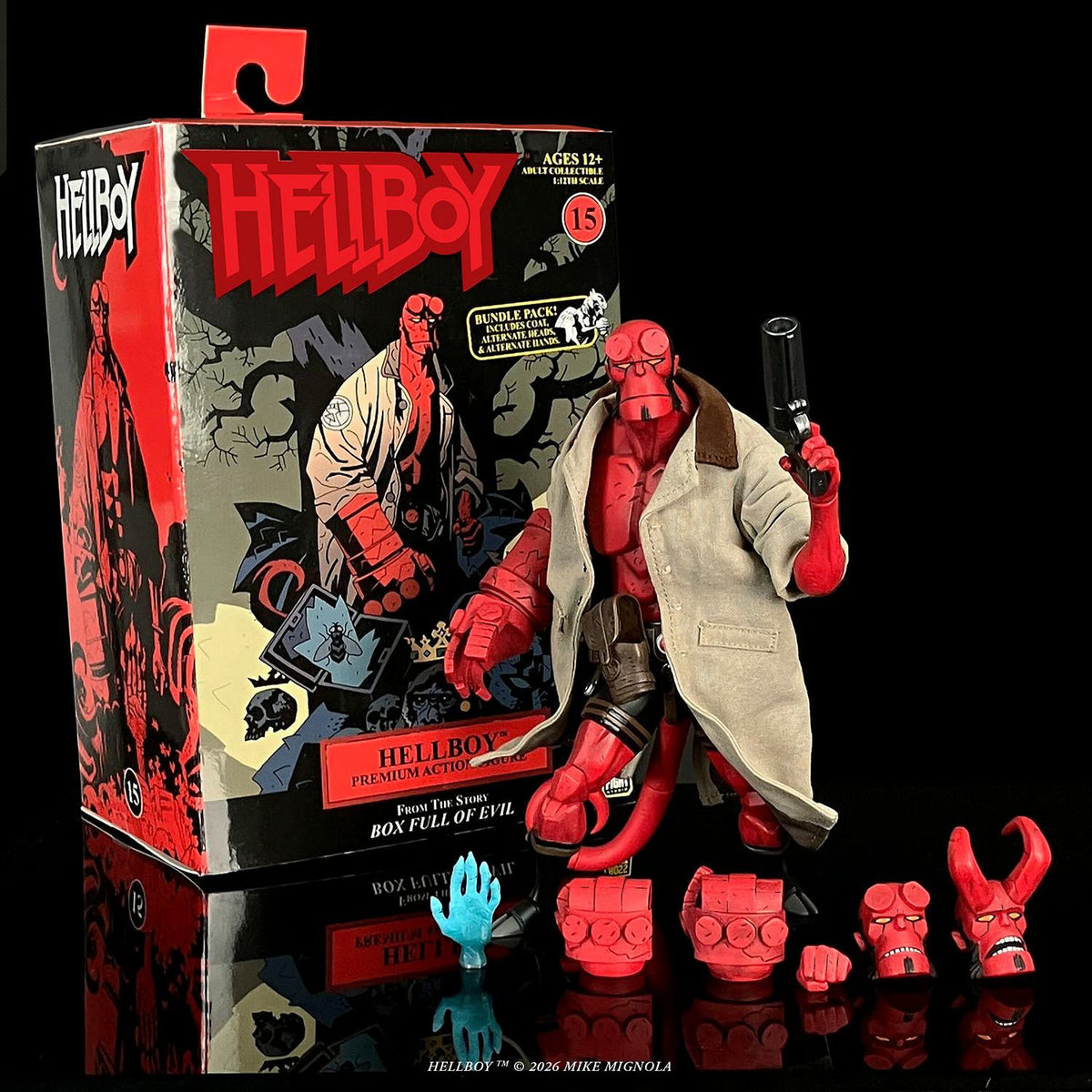 HELLBOY 1/12 BUNDLE PACK ACTION FIGURE
