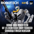 ROBOTECH ROBO-DOU VF-1S VERITECH (ROY FOKKER) SHADOW FINISH VERSION FIGURE