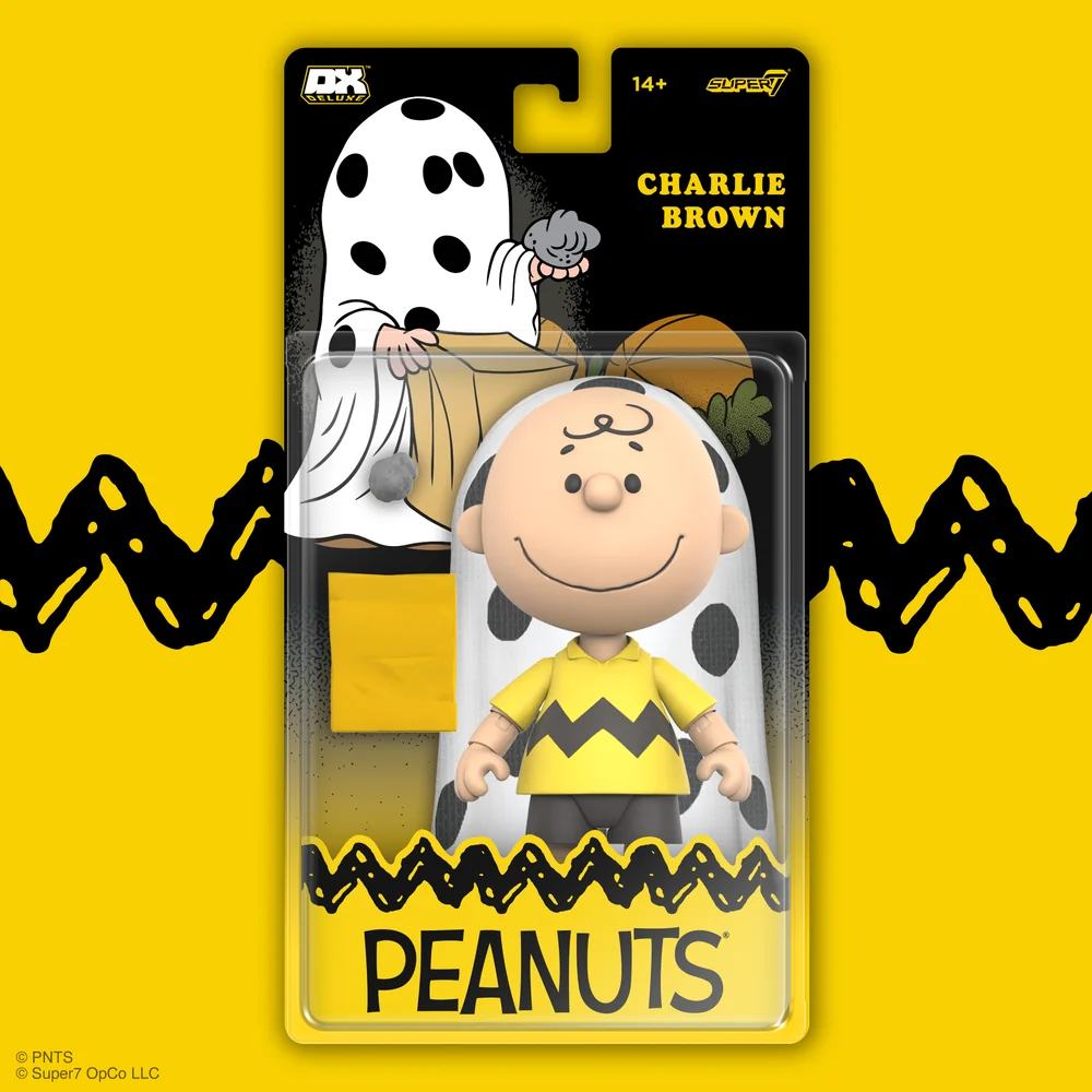 PEANUTS DELUXE W1 CHARLIE BROWN GHOST SHEET AF