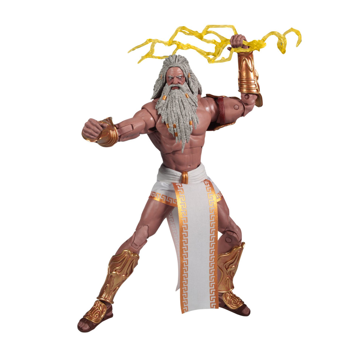 MCFARLANE GAMING ED 7INCH GOD OF WAR WV2 ZEUS GREEK ERA ACTION FIGURE