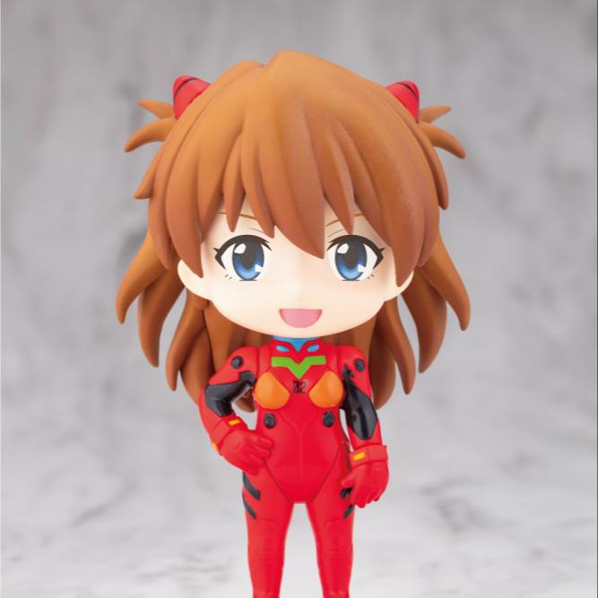 EVANGELION ASUKA SHIKINAMI LANGLEY OSHI WORKS MINI FIGURE