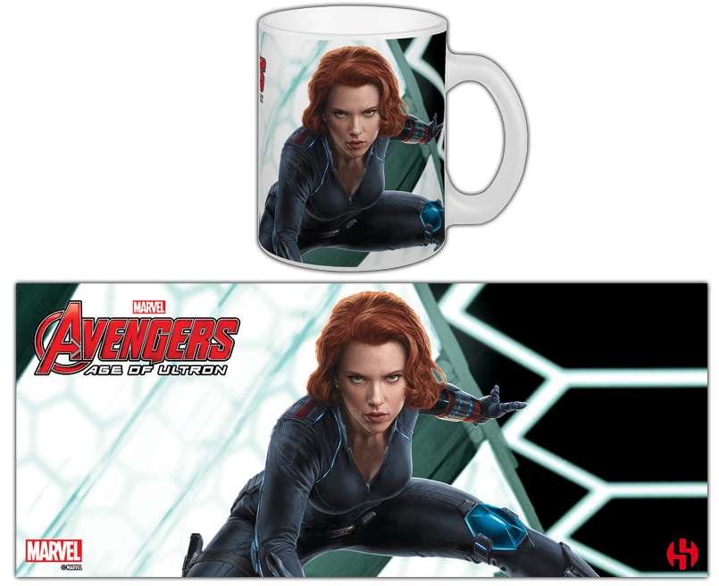 Avengers AOU S.2 Black Widow Mug - Officiell Merchandise semic