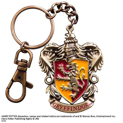HP Gryffindor Crest Nyckelring noble collections