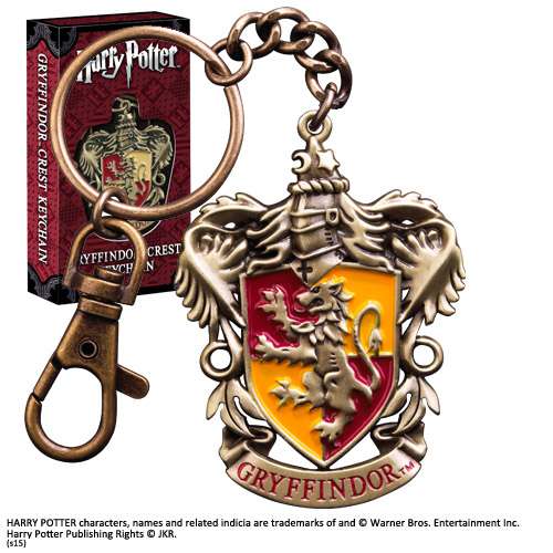 HP Gryffindor Crest Nyckelring noble collections