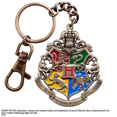 Harry Potter Hogwarts Crest Nyckelring noble collections