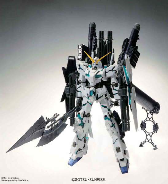 MG Gundam Unicorn RX-0 Full AR V.Ka 1/100 Byggsats bandai model kit gunpla