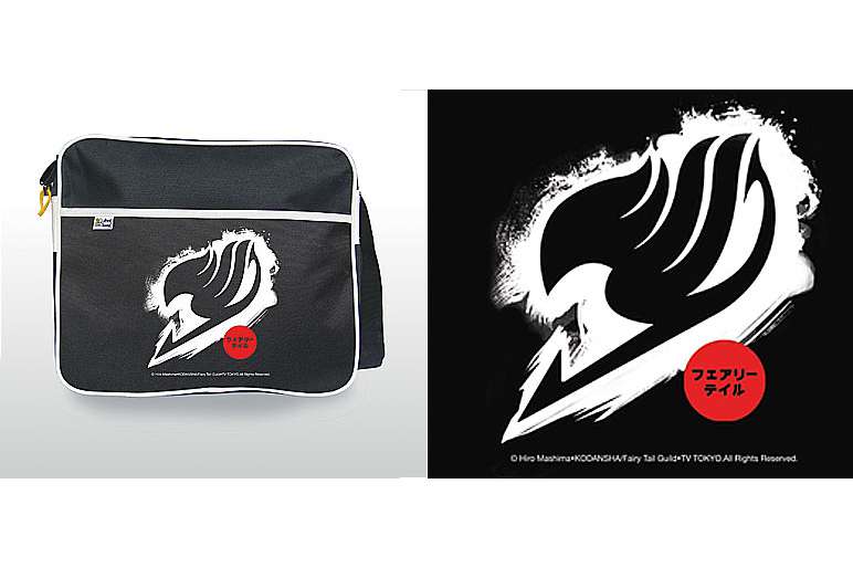 Fairy Tail Vit Logotyp Messenger Bag unekorn
