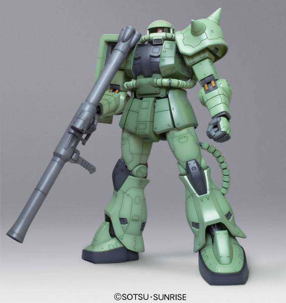 Megasize Zaku II (Verde) 1/48 bandai model kit gunpla