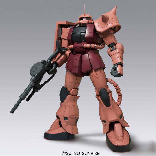 Megastorlek Zaku MS-06S (Rosso) 1/48 bandai model kit gunpla
