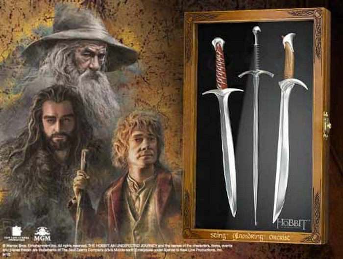 Hobbit Brevöppnare Set - Magisk Samling för Fans noble collections
