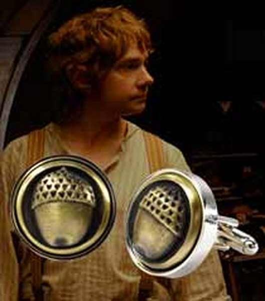 Hobbit Bilbo Knappar Manschettknappar - Robotto