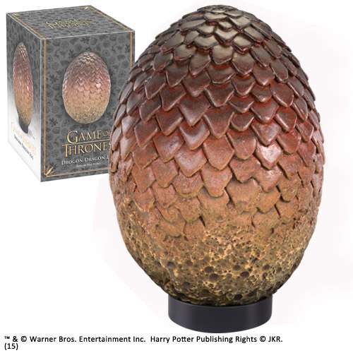 Game of Thrones Drogon Egg Statue noble collections