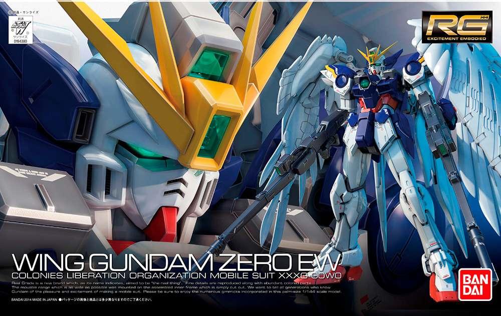 RG Gundam Wing Zero Custom EW 1/144 - Byggsats - Robotto