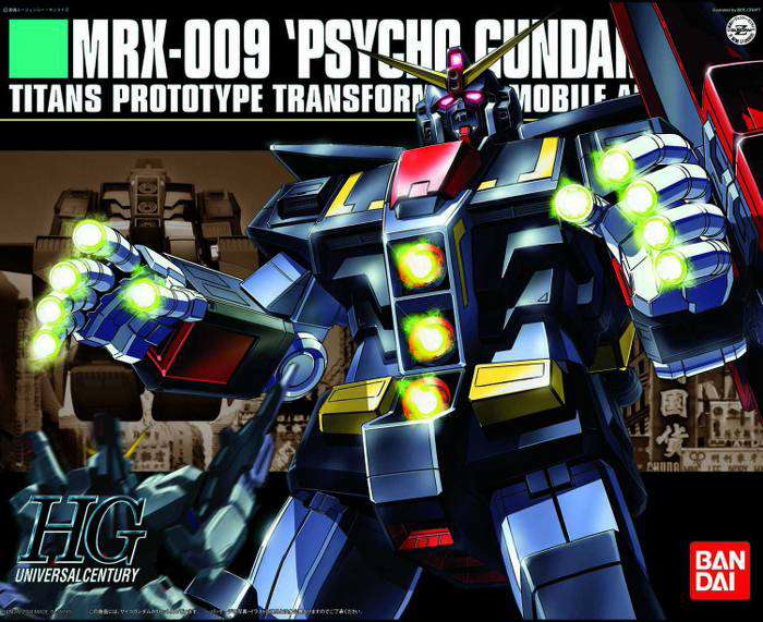 HGUC Gundam Psycho 1/144 Modell bandai model kit gunpla
