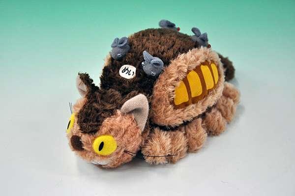 Totoro Nekobus Gosedjur Fluffy 20cm - Robotto