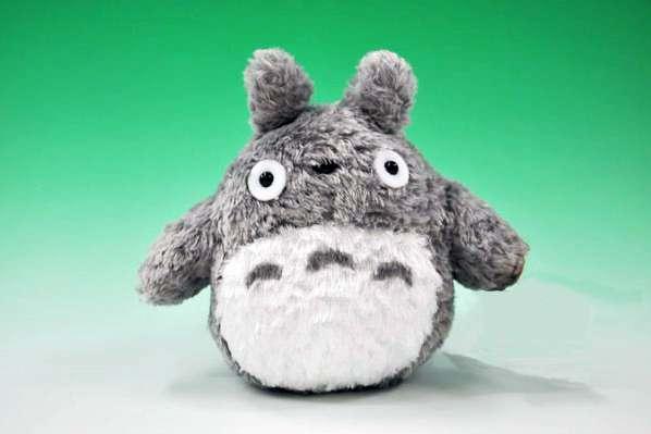 Totoro stort gosedjur fluffy 22 cm - Robotto