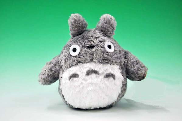 Totoro stort gosedjur fluffy 22 cm studio ghibli