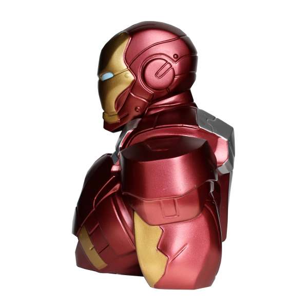 Iron Man Deluxe Bust Bank semic