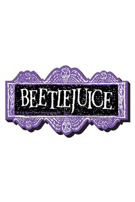 Beetlejuice Logotyp Magnet aquarius ent