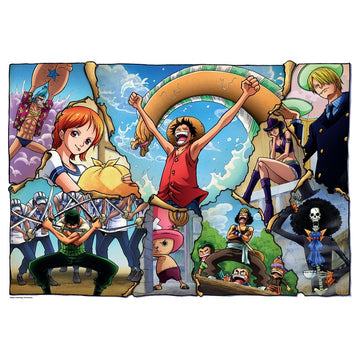 Anime Pussel Kollektion - One Piece: The Crew 500 Bitars clementoni