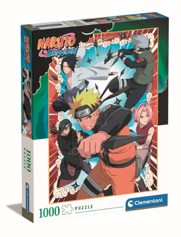 Anime Pussel Kollektion - Naruto: Ninja Warriors - 1000 Bitars Pussel clementoni