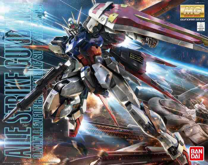 MG Gundam Aile Strike Ver RM 1/100 - Modellbyggsats bandai model kit gunpla
