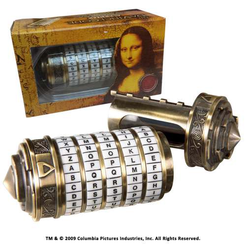 Da Vinci Code Mini Cryptex noble collections