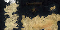 GAME OF THRONES WESTEROS MAP ON GLASS - bild 1
