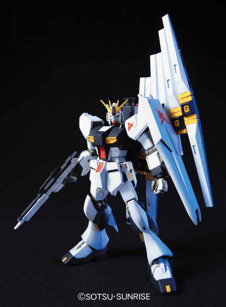HGUC Gundam Nu 1/144 - Detaljerad Modell för Samlare och Byggare bandai model kit gunpla