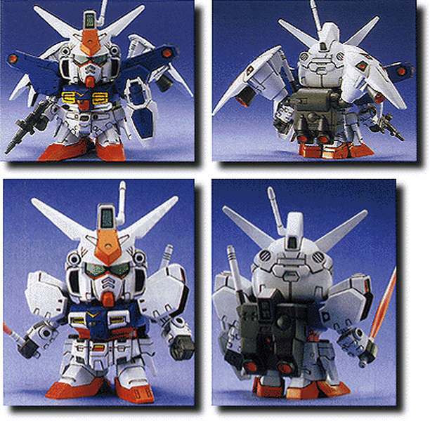 Bb Gundam GP01FB #193 - Samlarfigur med Detaljerad Design