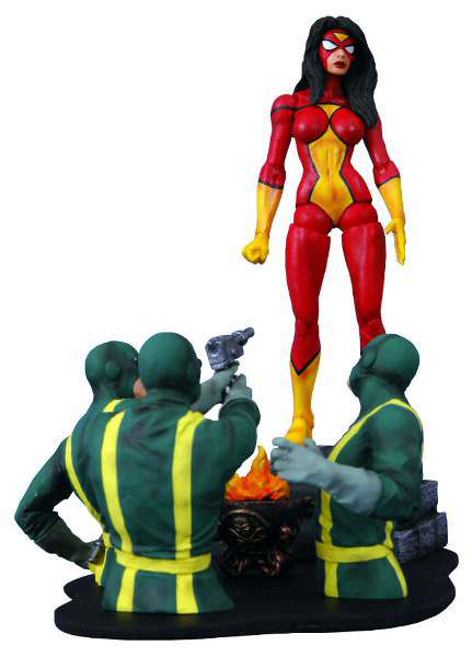 Spider-Woman Actionfigur från Diamond-Marvel diamond select