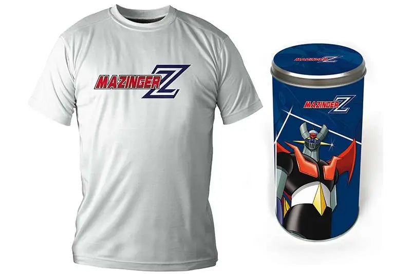 T-Shirt Mazinger Z Logo White Kids DLX - S