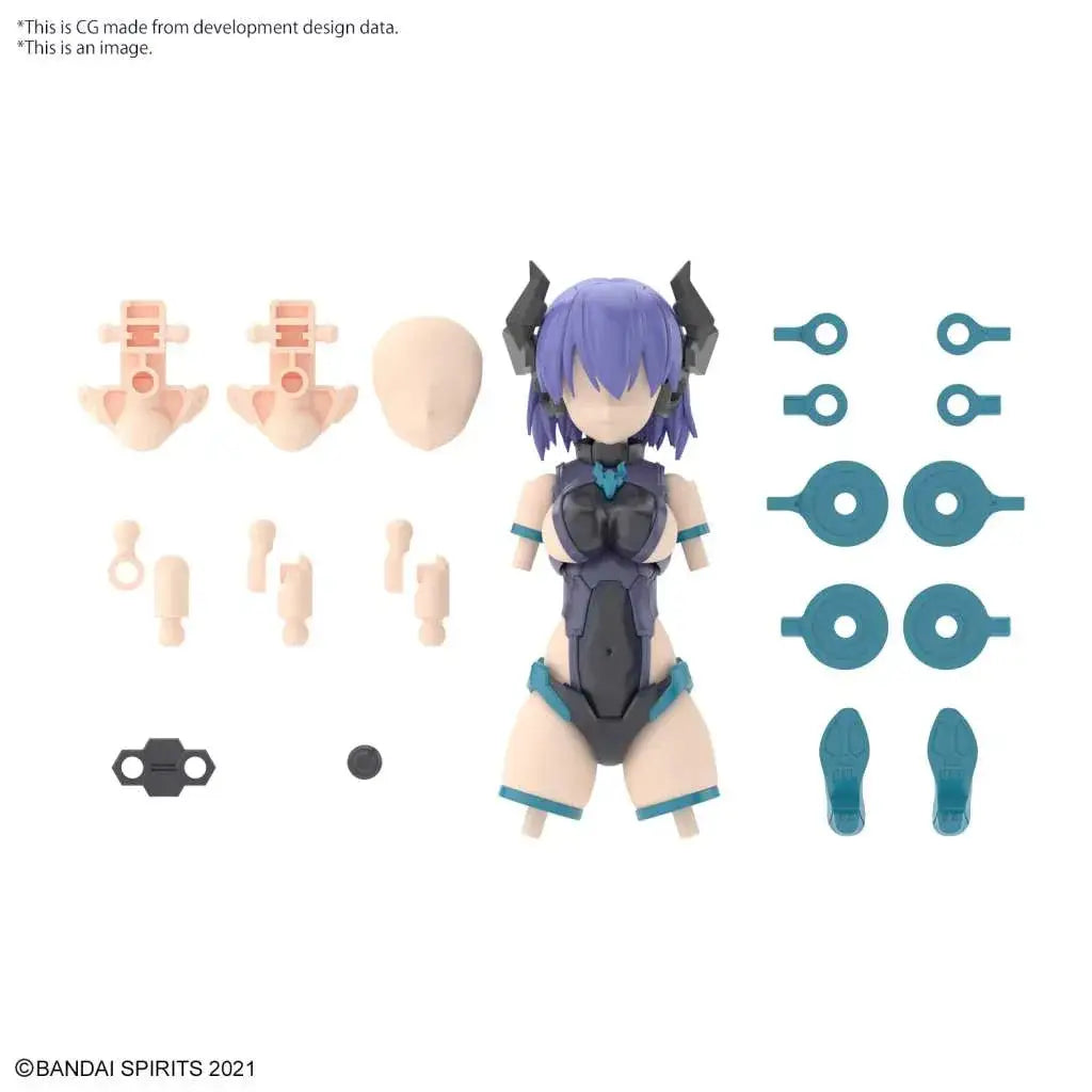 30ms Opt Parts Set 7 Evil Costume Color - Robotto