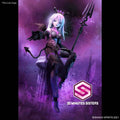 Animefigur av demonkrigare Neverlia, 30MS Sis-D00 Color A byggsats