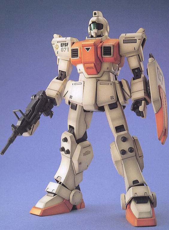 Mg Rgm-79g Gm 1/100 - Det Perfekta Samlarobjektet för Gundam-fans bandai model kit gunpla