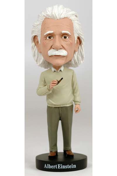 Albert Einstein Bobblehead Figur royal bobble
